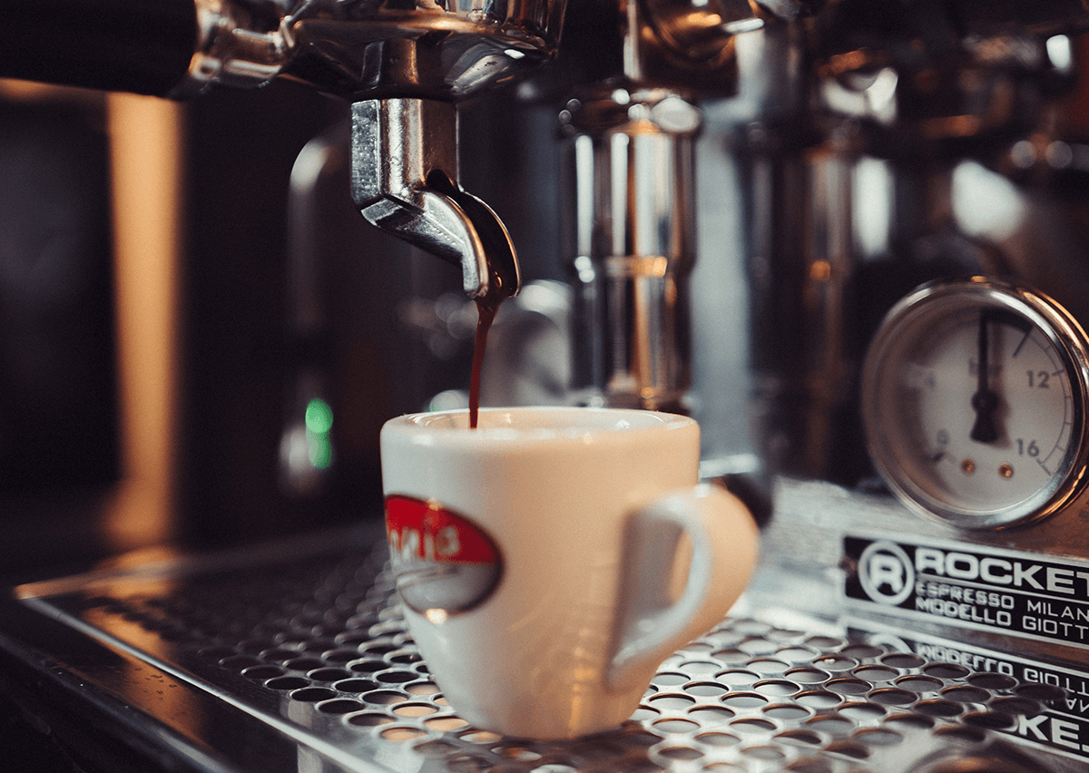 Kaffee bei den netten Werbern