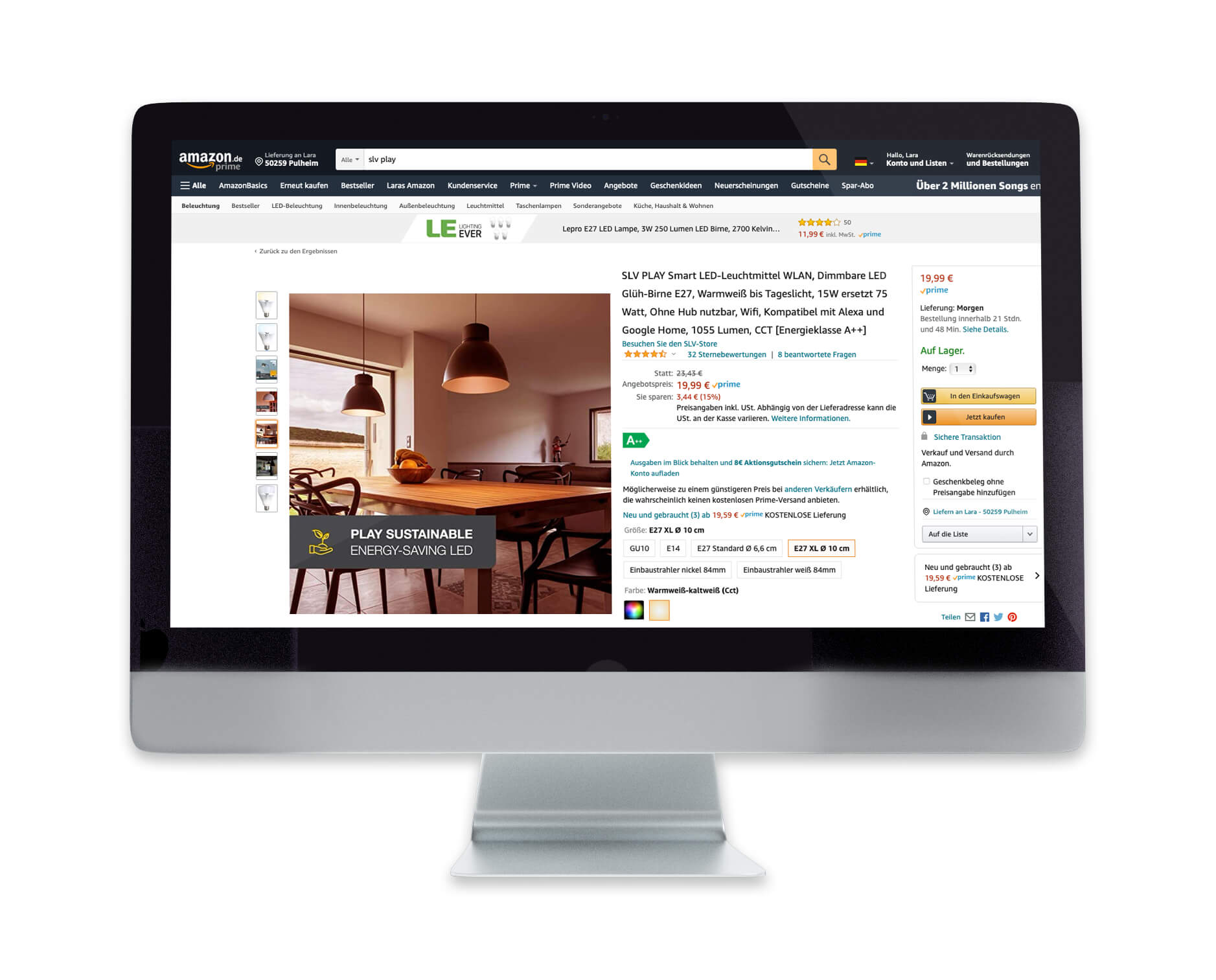 Amazon Content für SLV