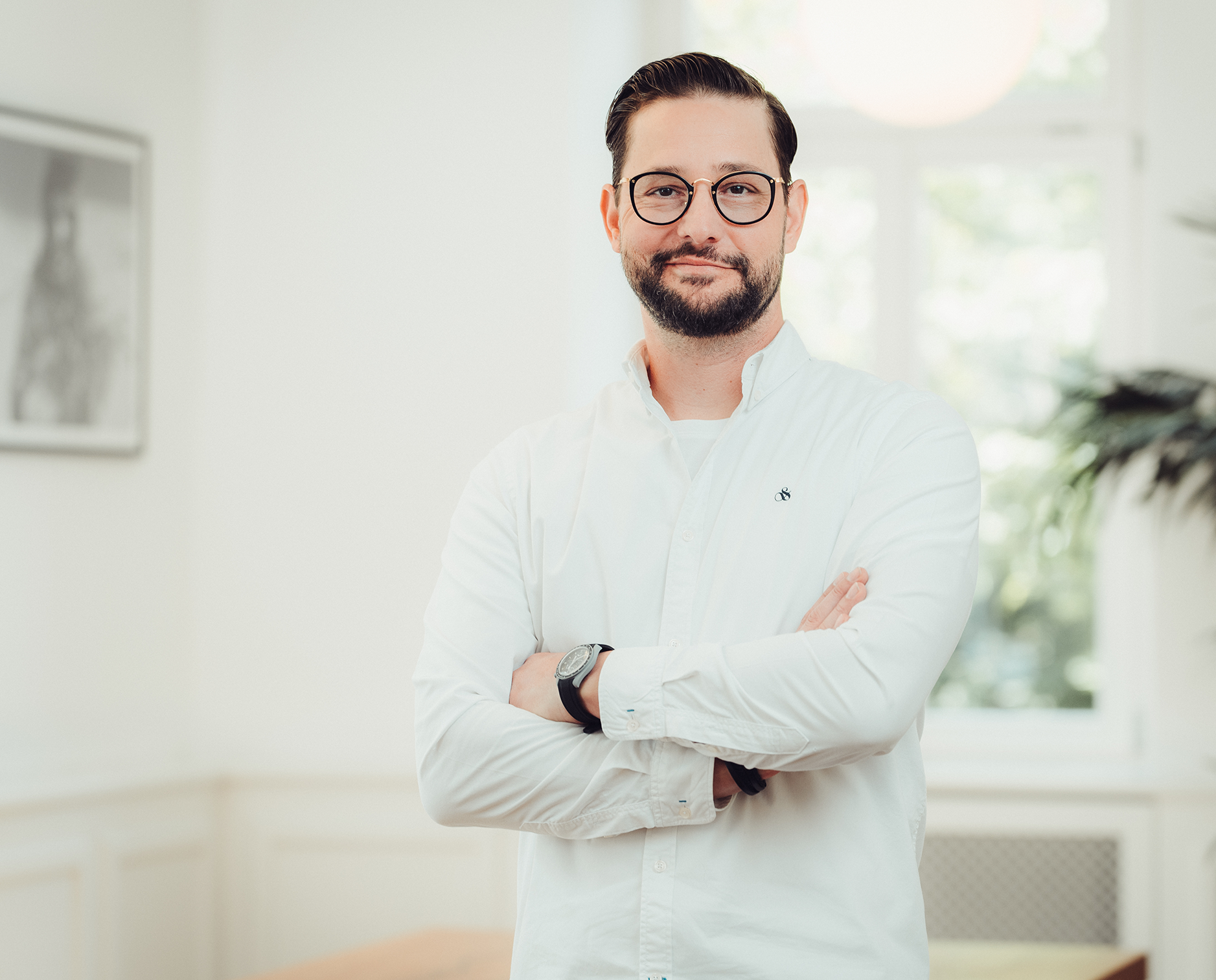 Fotoshooting der Mitarbeiter für die Atalanta Group