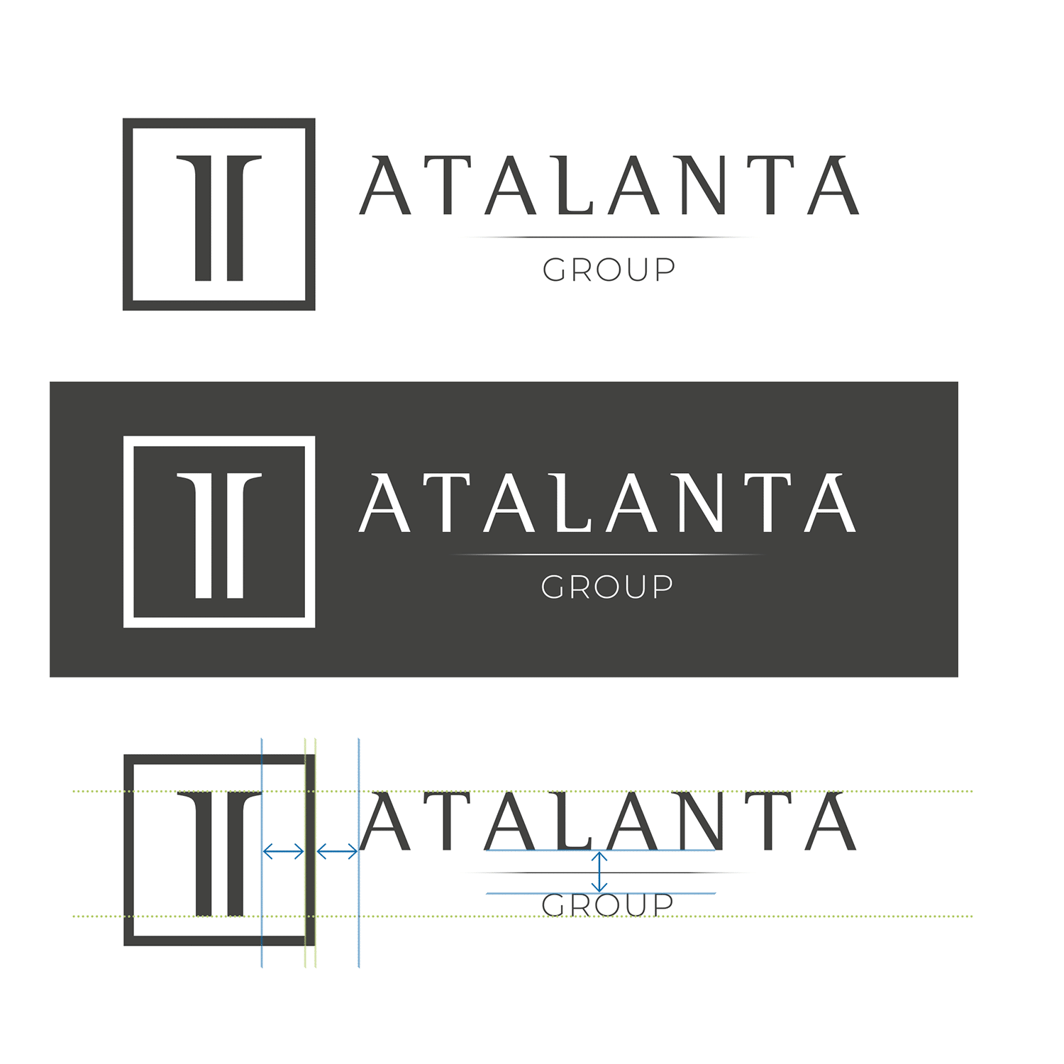 Logoredesign für die ATALANTA Group